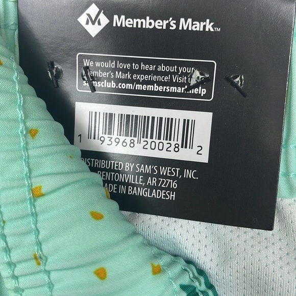 🍍 New Member’s Mark Resort Pineapple Print Swimming Trunks Men’s Size L - Picture 5 of 9